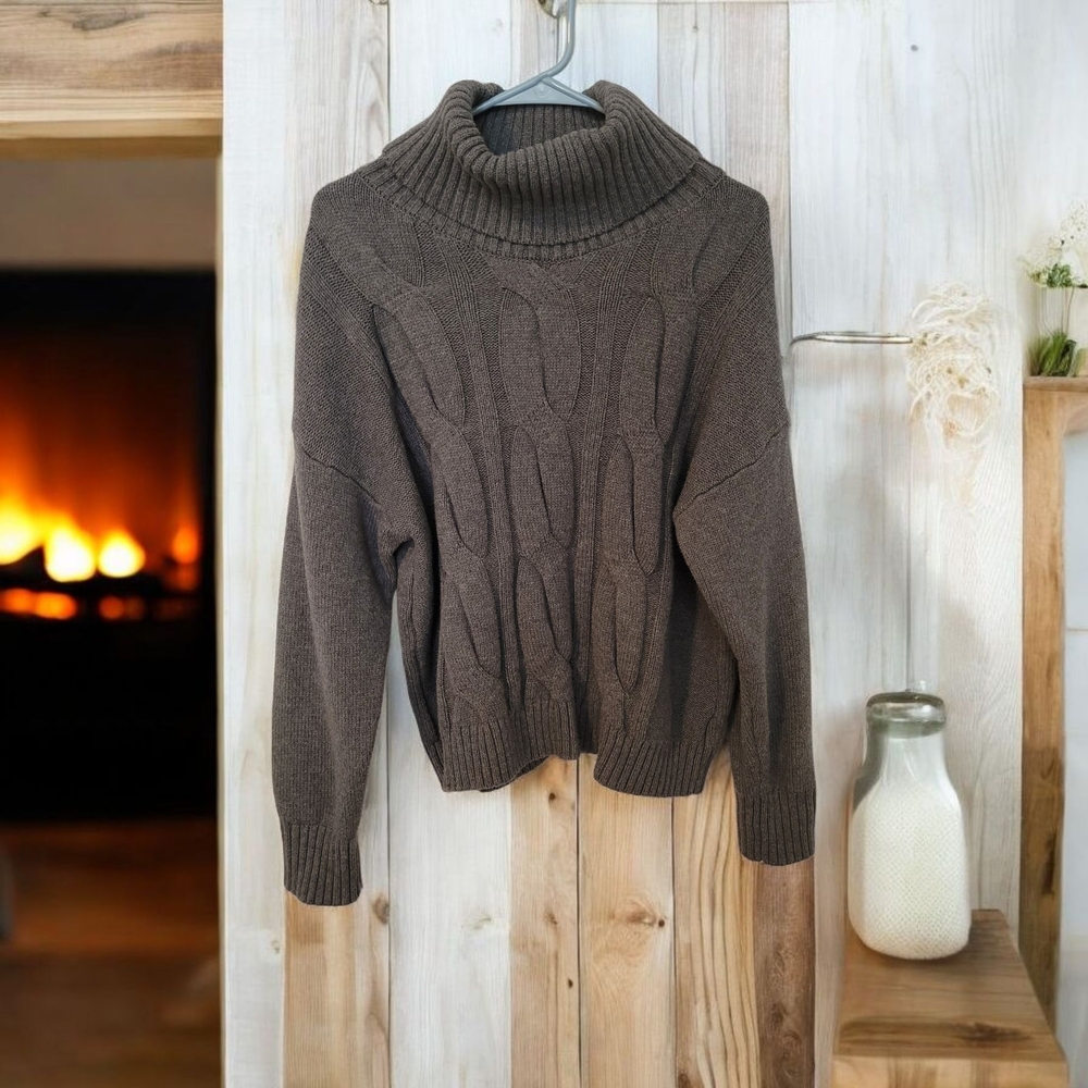 Wonderly Charcoal Knit Pullover
